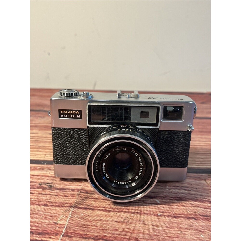 Vintage Fujica 35 Auto-M SLR Film Camera with Fujinon-R Prime Lens PARTS/REPAIR